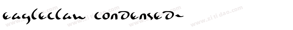 Eagleclaw Condensed字体转换